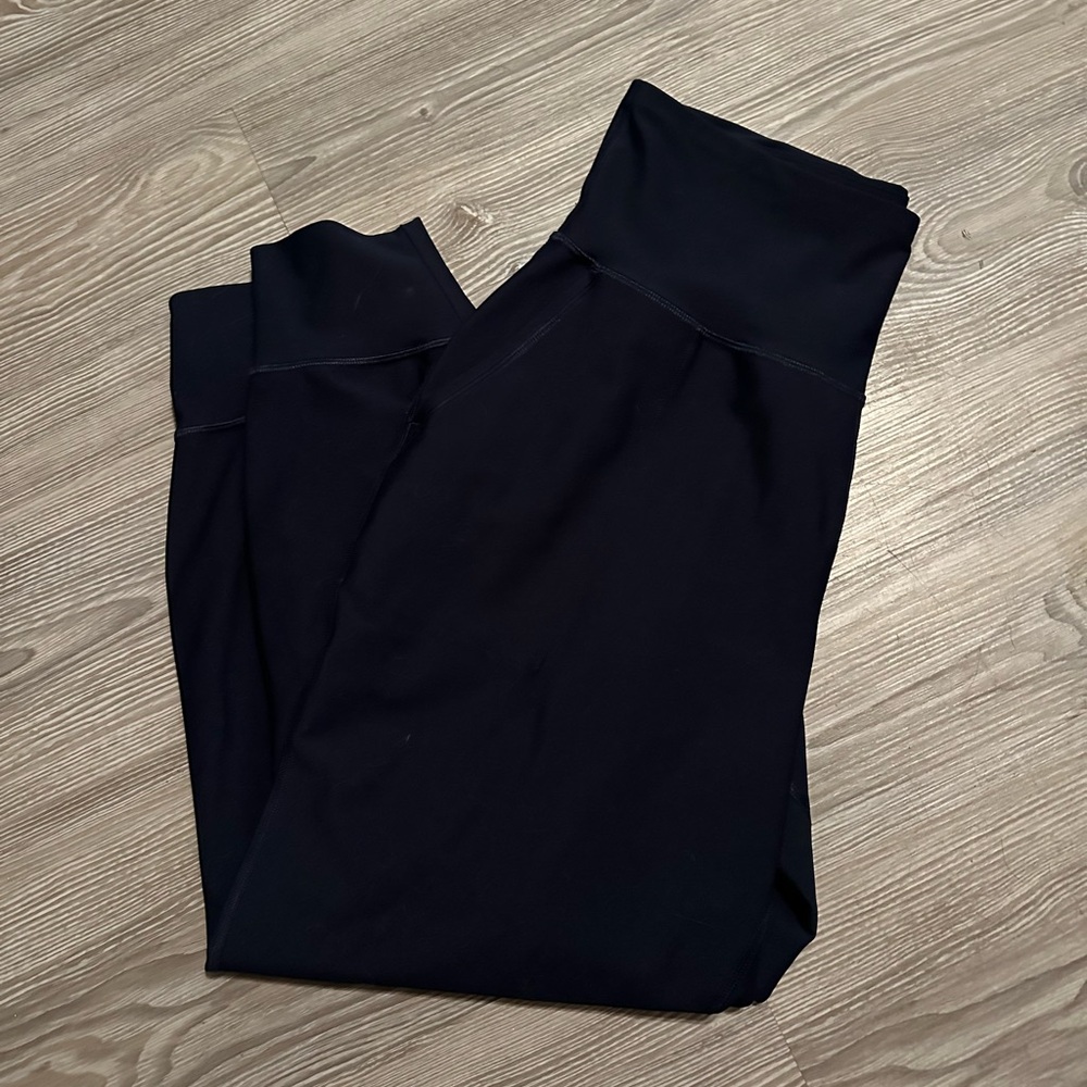 Old Navy active black  leggings sz lg petite